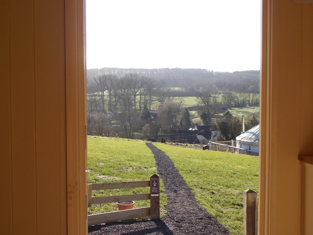 Hotel Glamping On The Hill Mells Exterior foto